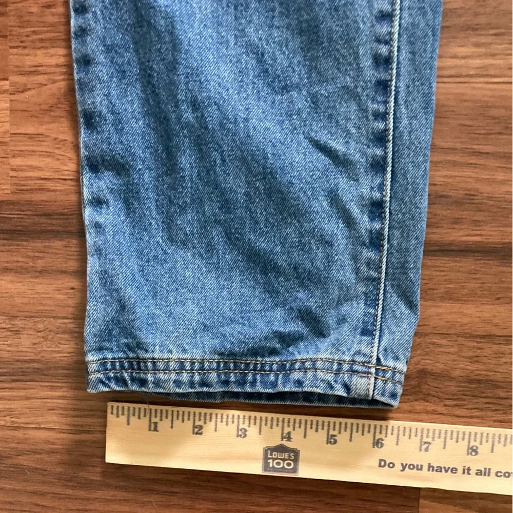 Shoe Dazzle Womens SZ Large Blue Denim jumpsuit long sleeve Zip Up - Picture 11 of 16